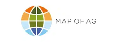 Map of agriculture logo